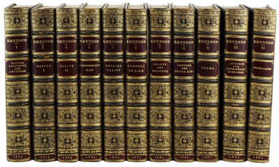 Ralph Waldo Emerson / Riverside Edition of Emerson's Works / 11 vol set / 1st-image