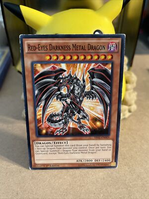 Yu-Gi-Oh! TCG Red-Eyes Darkness Metal Dragon Rise of the True Dragons (627)-image