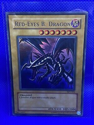 PL Yugioh Red-Eyes Black Dragon SDJ-001 Holo Rare Yu-Gi-Oh! TCG-image