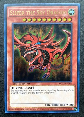 YuGiOh - Slifer The Sky Dragon - LC01-EN002 - Egyptian God-image