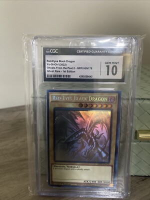 red eyes black dragon ghost rare gfp2 CGC 10-image