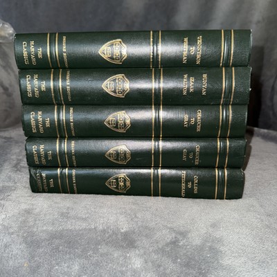 The Harvard Classics Deluxe Registered Edition Set 1969 lot of 5-image