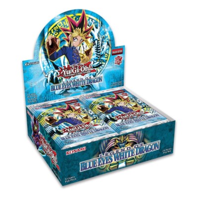 Yu-Gi-Oh! Legend of Blue Eyes White Dragon 25th Anniversary Display Booster Box-image