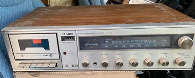 Fisher MC 4023 Stereo Receiver with Cassette Recorder Deck-image