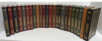 Easton Press Library of Great Poetry 25 Vols COPMPLETE Set-image
