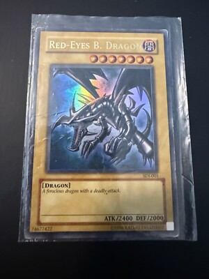 Red-Eyes B. Dragon - SDJ-001 - HP - Yugioh DM Era Original Color-image