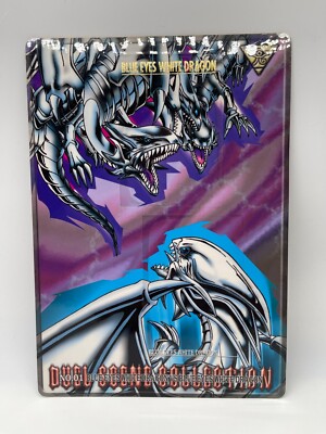 Yu-Gi-Oh! Jumbo Card Carddass -No.1 Blue-Eyes White Dragon 1999 Bandai-image