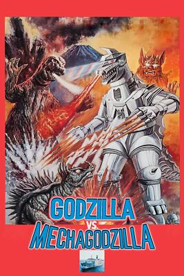 Godzilla vs Movie Poster FRIDGE MAGNET-image