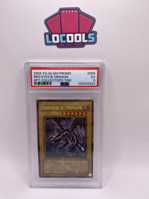 2002 Yu-Gi-Oh! BPT Promo #005 Red-Eyes Black Dragon - PSA 5 EX-image