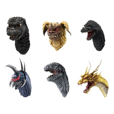 Ichiban Kuji Godzilla Giant Monster LegendG MonsterHead Magnet 6 type comp G PSL-image