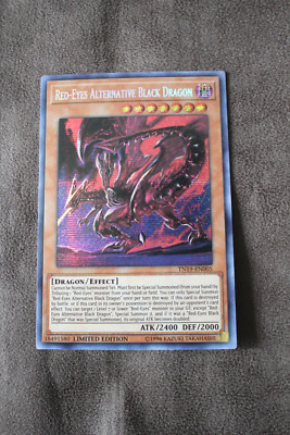 YuGiOh! TCG - Red-Eyes Alternative Black Dragon - PrismScR - TN19-EN055 - Ltd Ed-image