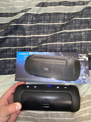 Fisher Bluetooth Kapsule Sound  Wireless Speaker Splash Proof FBT356K-image