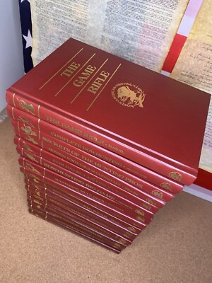 North American Hunting Club Books Lot of 17 Hardcover  1990's-image