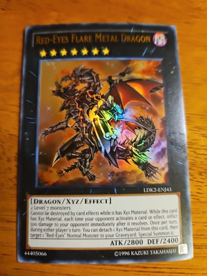 Red-Eyes Flare Metal Dragon LDK2-ENJ41 Legendary Decks II-Unlimited Edition...-image