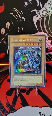 Blue-Eyes White Dragon - PCK-001 - Secret Rare - Limited Edition PL/MP YuGiOh!  -image
