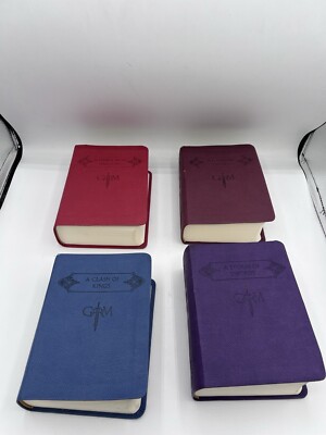 Game of Thrones Collector Leather Bound Book Set of 4:  A Song of Ice and Fire-image
