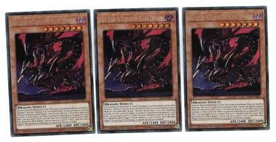 3x Red-Eyes Alternative Black Dragon - (TN19-EN005 - Ltd - Prismatic Secret) NM-image