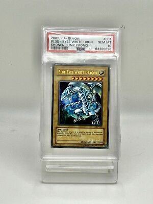 Blue-Eyes White Dragon Promo Card GRADED PSA Gem Mint 10 DSG CGC JMP-001 YUGIOH-image