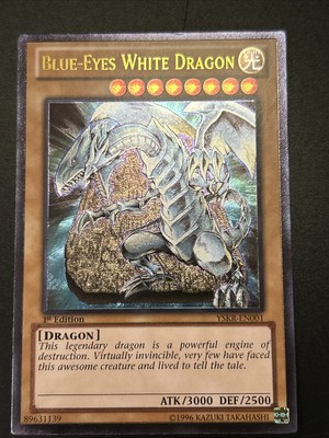 Yugioh! Blue-Eyes White Dragon (UTR) YSKR-EN001 Ultimate Rare (C)-image