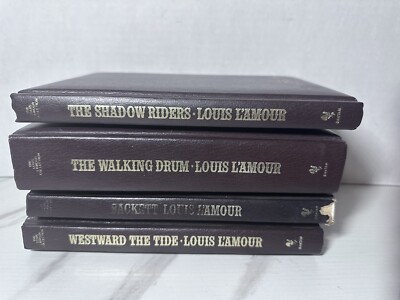Louis L'Amour ~ 4-Book Set ~ Hardcover-image