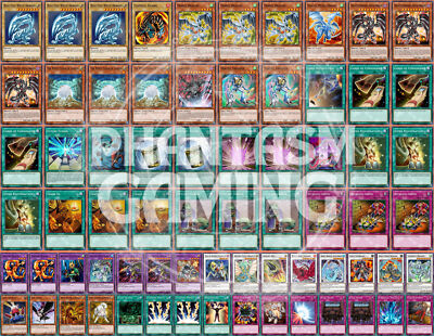 Dragons Edison Deck Blue Eyes White Red Eyes Debris Ancient Fairy Yugioh-image