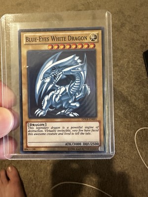 🔥YUGIOH • BLUE EYES WHITE DRAGON • SUPER RARE • DPKB-EN001 • UNLIMITED • NM🔥-image