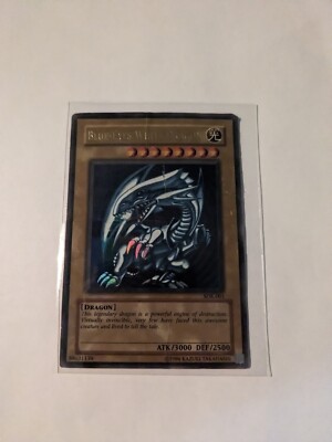 Blue-Eyes White Dragon - SDK-001 - Ultra Rare - Unlimited Edition DMG YuGiOh!-image