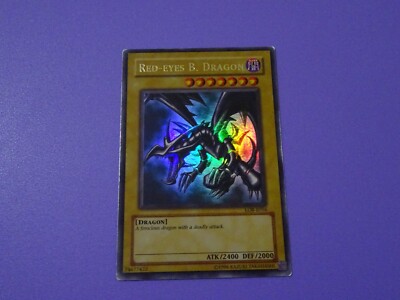 Yu-Gi-Oh!  LOB-E056 Red-Eyes B. Dragon Ultra Rare Unlimited Edition-image