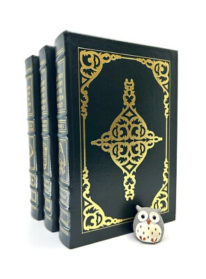 EASTON PRESS Military History of the Western World JFC Fuller Leather War 3V Set-image