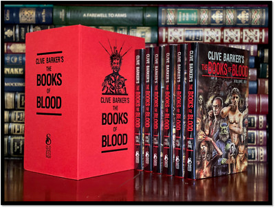 Books Of Blood CLIVE BARKER SIGNED Subterranean Press Limited Lettered Set 1/26-image