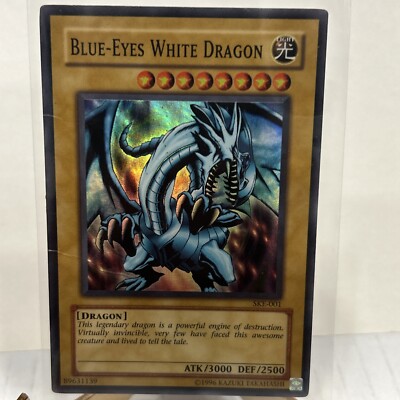 Yugioh x1 Blue-Eyes White Dragon BPT-003 Secret Rare Limited Edition ☄️-image